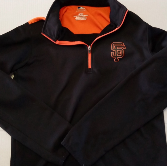 Genuine MLB San Francisco Giants Mens Size Small Half Zip Sweater. - Picture 1 of 8